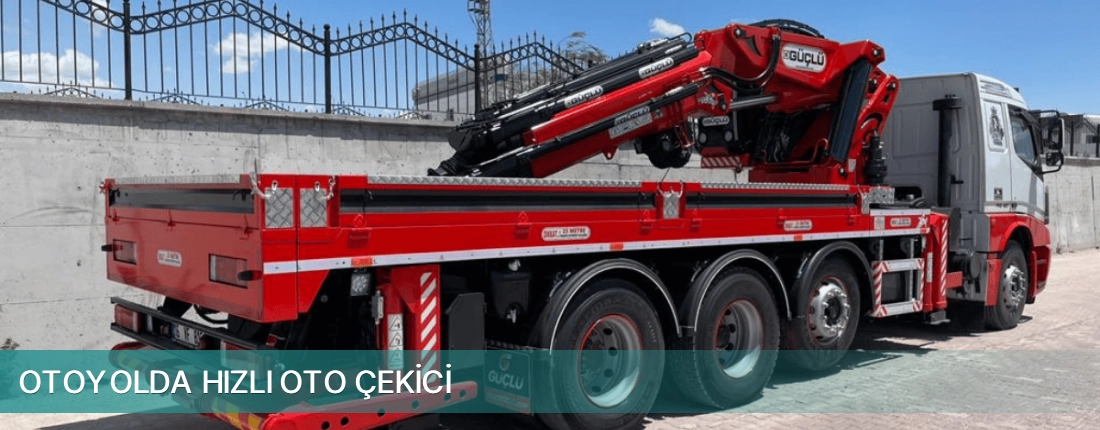 Çiğli İlçemi Otoyolda Hızlı Oto Çekici